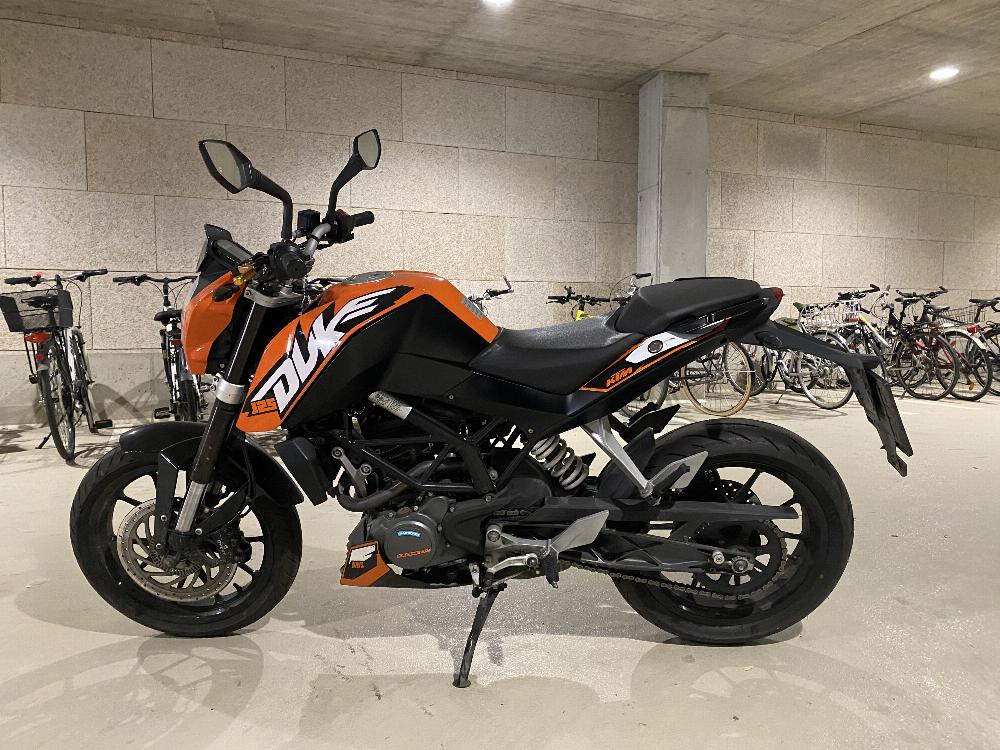 Motorrad verkaufen KTM 125 Duke Ankauf